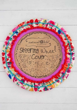 Steering Wheel Cover Hot Pink